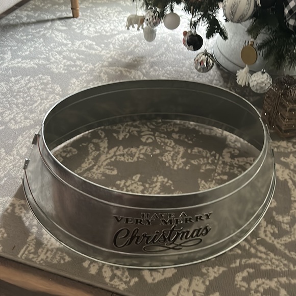 Holiday Time 27 inch Metal Tree collar NWT - Picture 6 of 10